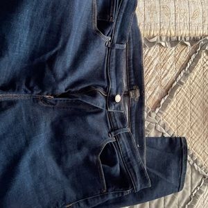 2 blue jeans skinny size 16 great condition